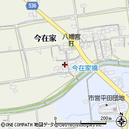 福岡県古賀市今在家60周辺の地図