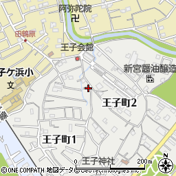 中村魚店周辺の地図
