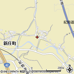 和歌山県田辺市新庄町1011周辺の地図