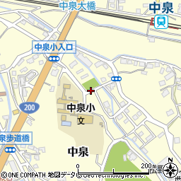 一丁田児童遊園周辺の地図