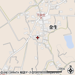 福岡県宮若市金生437周辺の地図