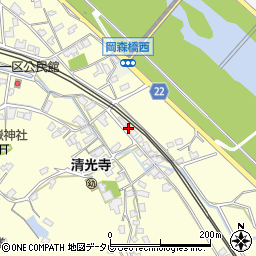 福岡県直方市中泉2119周辺の地図