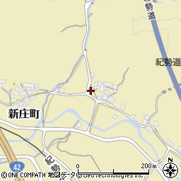 和歌山県田辺市新庄町1012周辺の地図
