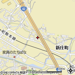 和歌山県田辺市新庄町727-1周辺の地図
