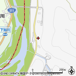 和歌山県田辺市鮎川3114周辺の地図
