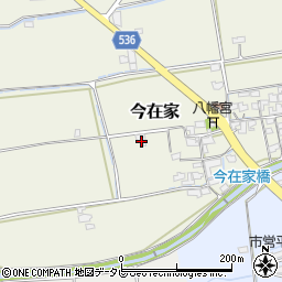 福岡県古賀市今在家368-2周辺の地図