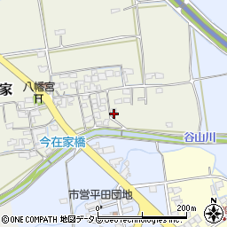 福岡県古賀市今在家18-2周辺の地図