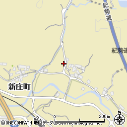 和歌山県田辺市新庄町992周辺の地図