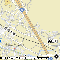 和歌山県田辺市新庄町729周辺の地図