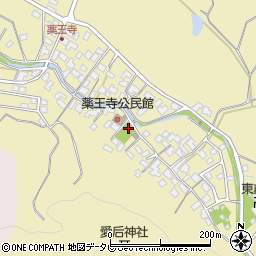福岡県古賀市薬王寺1051周辺の地図
