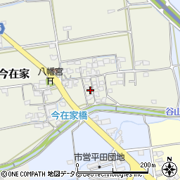 福岡県古賀市今在家33周辺の地図