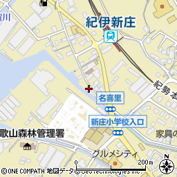 和歌山県田辺市新庄町484周辺の地図
