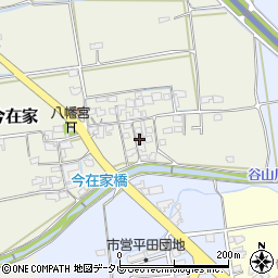 福岡県古賀市今在家28周辺の地図