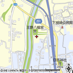福岡県行橋市下検地366周辺の地図