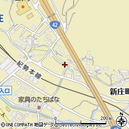 和歌山県田辺市新庄町731周辺の地図