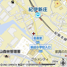 和歌山県田辺市新庄町495周辺の地図