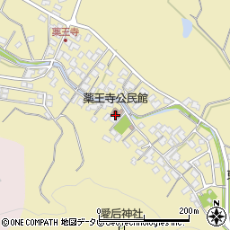薬王寺公民館周辺の地図