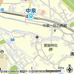 福岡県直方市中泉777周辺の地図