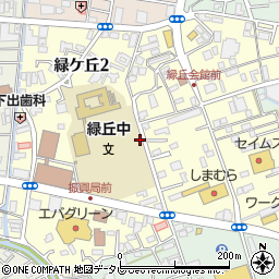 和歌山県新宮市緑ケ丘周辺の地図