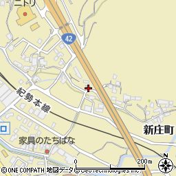 和歌山県田辺市新庄町756周辺の地図
