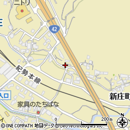 和歌山県田辺市新庄町755周辺の地図