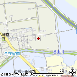 福岡県古賀市今在家10周辺の地図