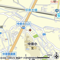 福岡県直方市中泉756-1周辺の地図