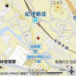 和歌山県田辺市新庄町499周辺の地図