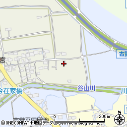 福岡県古賀市今在家9周辺の地図