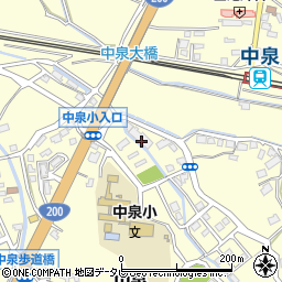 福岡県直方市中泉757周辺の地図