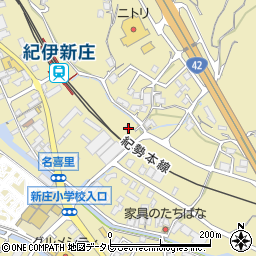 和歌山県田辺市新庄町513周辺の地図