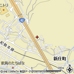 和歌山県田辺市新庄町752周辺の地図