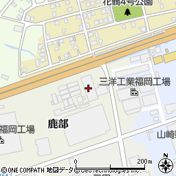 大宝工業株式会社　九州カンパニー周辺の地図