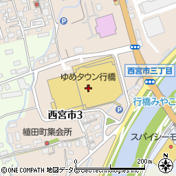 ダイソーゆめタウン行橋店周辺の地図