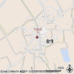 福岡県宮若市金生281周辺の地図