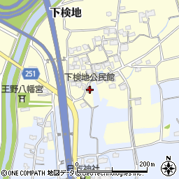 福岡県行橋市下検地807周辺の地図