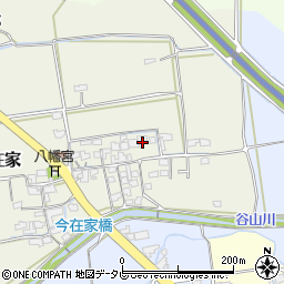 福岡県古賀市今在家78周辺の地図