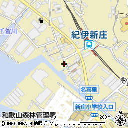 和歌山県田辺市新庄町437-53周辺の地図