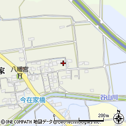 福岡県古賀市今在家79周辺の地図