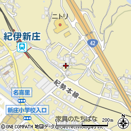 和歌山県田辺市新庄町549周辺の地図