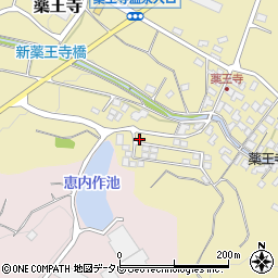 福岡県古賀市薬王寺1195周辺の地図