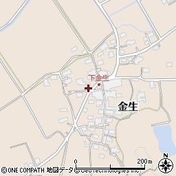 福岡県宮若市金生284-1周辺の地図