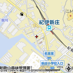 和歌山県田辺市新庄町481周辺の地図