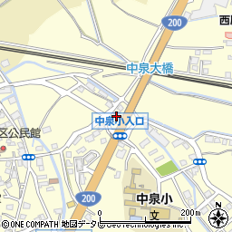 福岡県直方市中泉751-1周辺の地図