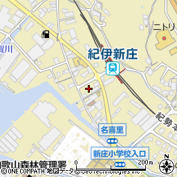 和歌山県田辺市新庄町482周辺の地図