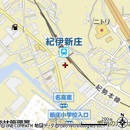和歌山県田辺市新庄町486周辺の地図