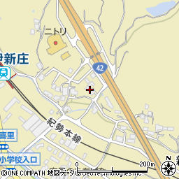和歌山県田辺市新庄町566周辺の地図
