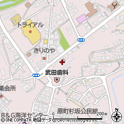 桐野東区公民館周辺の地図