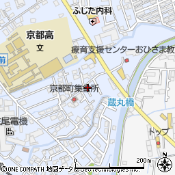 赤とんぼ京築センター周辺の地図