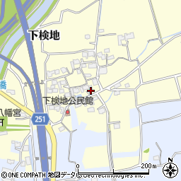 福岡県行橋市下検地577-2周辺の地図